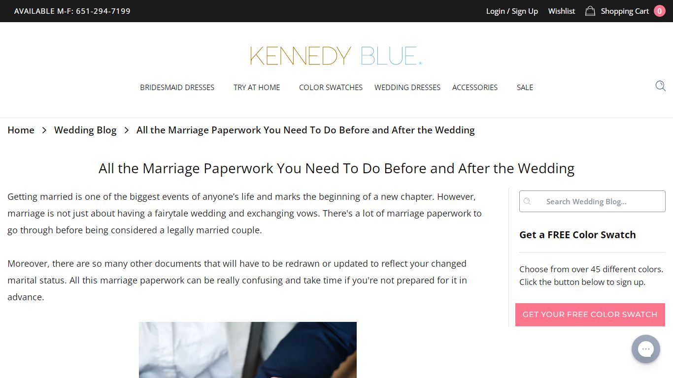 Got Marriage Paperwork? - Kennedy Blue